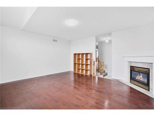 11 Meadow Wood Crescent, Stoney Creek, ON - Indoor Photo Showing Living Room With Fireplace