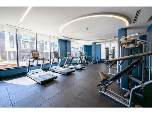 1401-385 Winston Road, Grimsby, ON - Indoor Photo Showing Gym Room