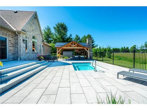 1068 Wyatt Road, Hamilton, ON - Outdoor With In Ground Pool