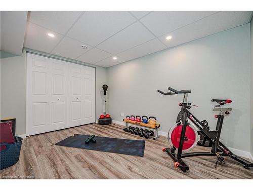 900 Beeforth Road, Millgrove, ON - Indoor Photo Showing Gym Room