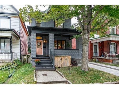 120 Gibson Avenue, Hamilton, ON - Outdoor With Deck Patio Veranda With Facade