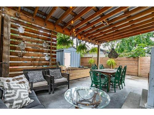 120 Gibson Avenue, Hamilton, ON - Outdoor With Deck Patio Veranda With Exterior