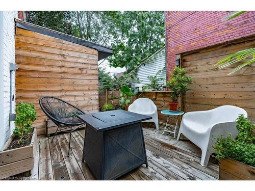 120 Gibson Avenue, Hamilton, ON - Outdoor With Deck Patio Veranda With Exterior