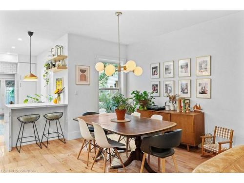 120 Gibson Avenue, Hamilton, ON - Indoor Photo Showing Dining Room