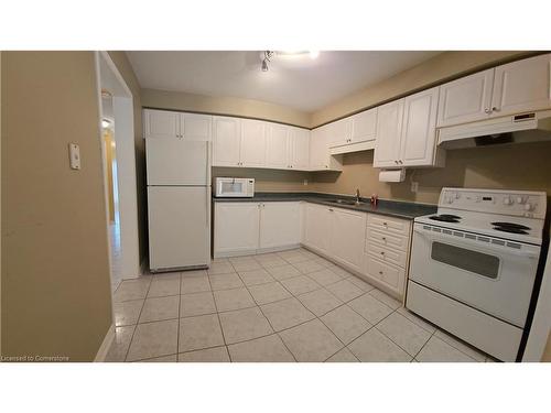 1817 Creek Way, Burlington, ON - Indoor Photo Showing Kitchen With Double Sink