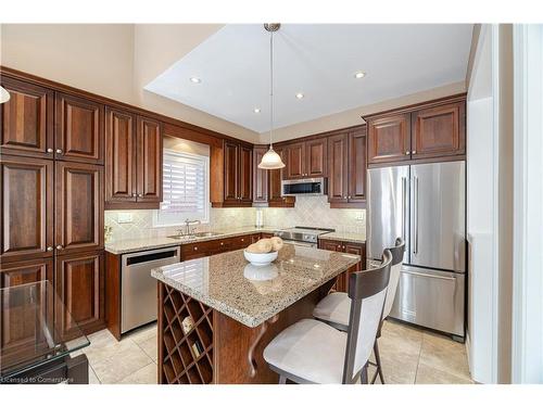 3082 Ingleton Lane, Oakville, ON - Indoor Photo Showing Kitchen With Stainless Steel Kitchen