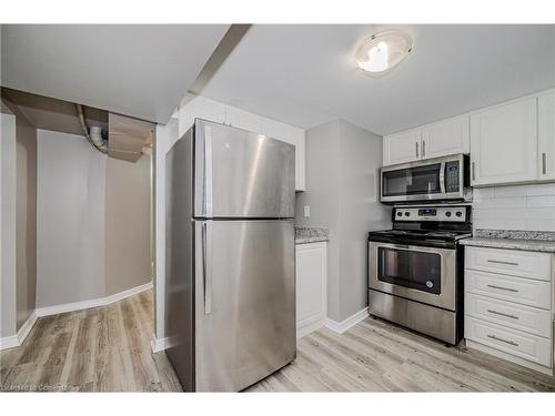 Basement-16 Huntington Avenue, Hamilton, ON - Indoor Photo Showing Kitchen With Stainless Steel Kitchen