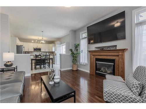 2339 Orchard Road, Burlington, ON - Indoor Photo Showing Living Room With Fireplace