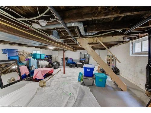 72 Edgemont Street N, Hamilton, ON - Indoor Photo Showing Basement