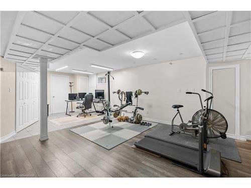 50 Eaglewood Drive, Hamilton, ON - Indoor Photo Showing Gym Room