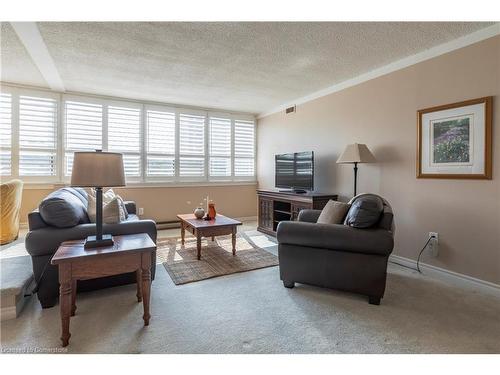 804-120 Duke Street, Hamilton, ON - Indoor Photo Showing Living Room