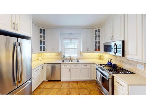 69 Edgar Street, Welland, ON - Indoor Photo Showing Kitchen With Double Sink