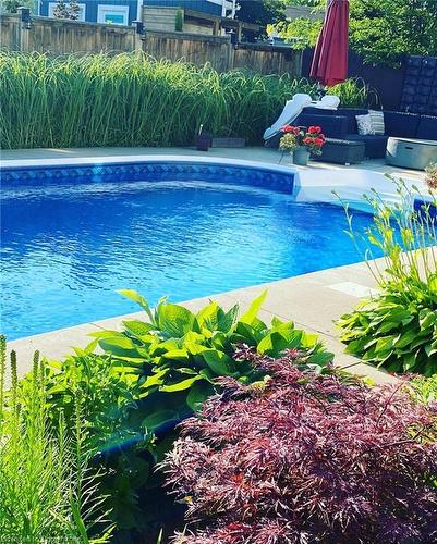 69 Edgar Street, Welland, ON - Outdoor With In Ground Pool