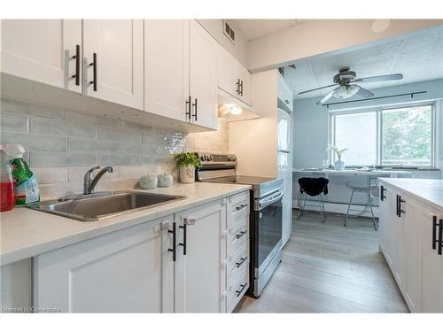 212-196 Scott Street, St. Catharines, ON - Indoor Photo Showing Kitchen With Upgraded Kitchen