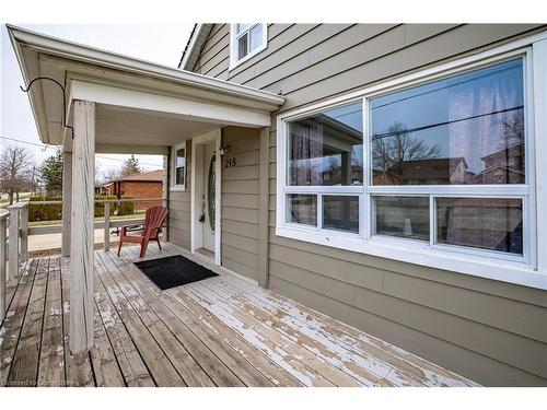 248 Fruitland Road, Stoney Creek, ON - Outdoor With Deck Patio Veranda With Exterior