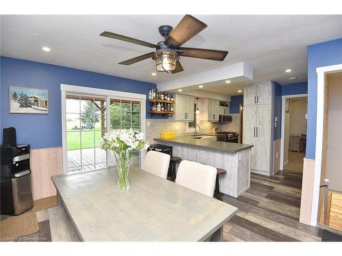 40 Unity Side Road, Caledonia, ON - Indoor Photo Showing Dining Room