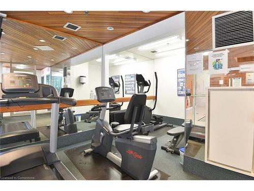 603-60 Old Mill Road, Oakville, ON - Indoor Photo Showing Gym Room