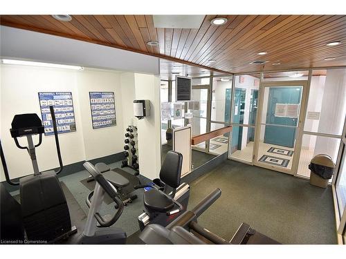 603-60 Old Mill Road, Oakville, ON - Indoor Photo Showing Gym Room