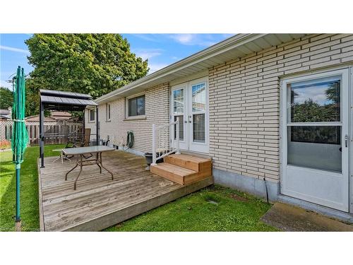 1 Virginia Avenue, Simcoe, ON - Outdoor With Deck Patio Veranda With Exterior