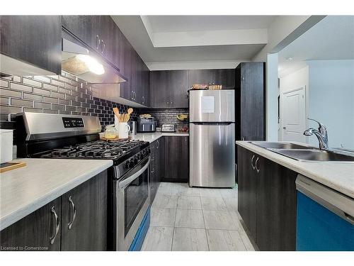 52-520 Grey Street, Brantford, ON - Indoor Photo Showing Kitchen With Stainless Steel Kitchen With Double Sink