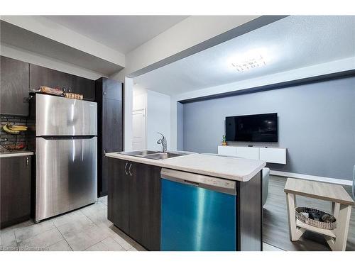 52-520 Grey Street, Brantford, ON - Indoor Photo Showing Kitchen With Stainless Steel Kitchen With Double Sink