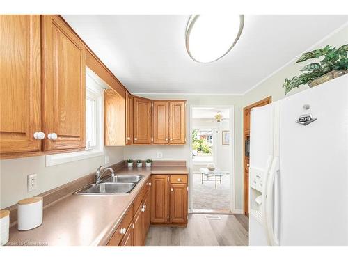 540 Upper Wentworth Street, Hamilton, ON - Indoor Photo Showing Kitchen With Double Sink