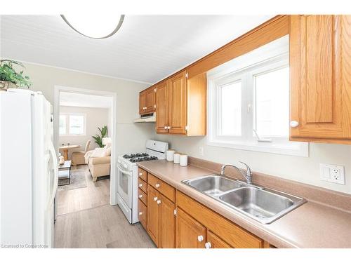 540 Upper Wentworth Street, Hamilton, ON - Indoor Photo Showing Kitchen With Double Sink