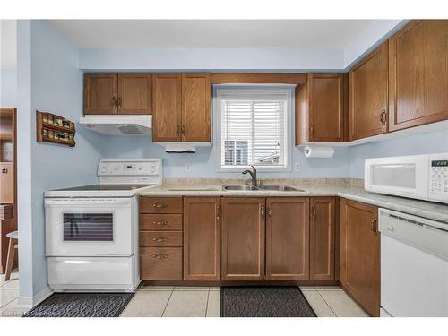 84 Frances Avenue, Stoney Creek, ON - Indoor Photo Showing Kitchen With Double Sink