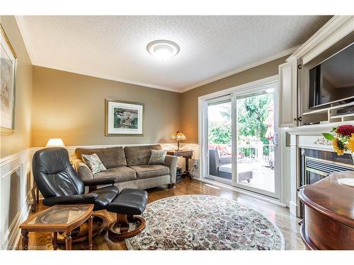 1043 Joan Drive, Burlington, ON - Indoor Photo Showing Living Room With Fireplace