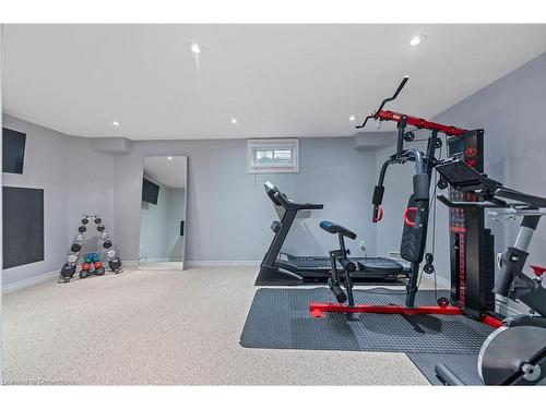 7-615 Rymal Road E, Hamilton, ON - Indoor Photo Showing Gym Room