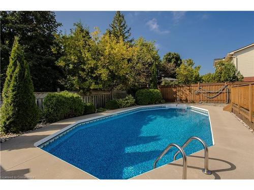 2090 Deer Run Avenue, Burlington, ON - Outdoor With In Ground Pool With Backyard