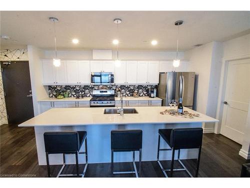 Ph412-38 Harbour Street, Port Dover, ON - Indoor Photo Showing Kitchen With Double Sink With Upgraded Kitchen