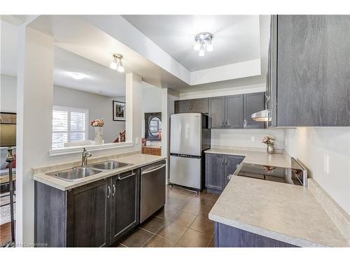 69 Myers Lane, Ancaster, ON - Indoor Photo Showing Kitchen With Double Sink