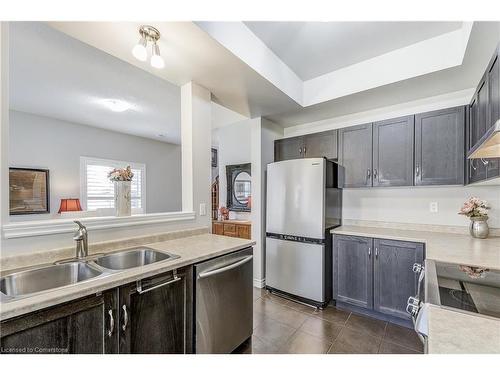 69 Myers Lane, Ancaster, ON - Indoor Photo Showing Kitchen With Double Sink