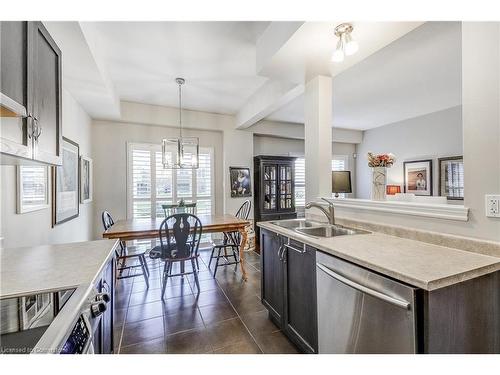 69 Myers Lane, Ancaster, ON - Indoor Photo Showing Kitchen With Double Sink