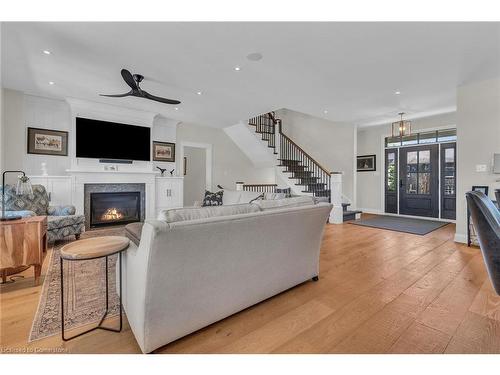 42 Parsonage Road, Ancaster, ON - Indoor With Fireplace