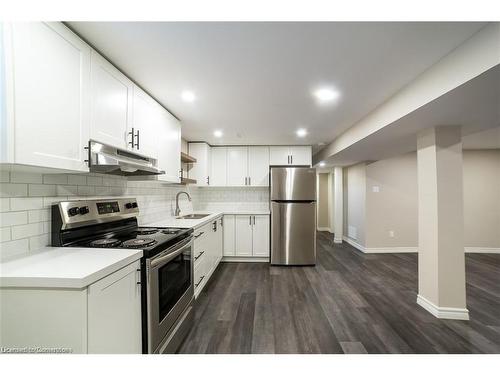 Lower-37 St. Augustine Avenue, Welland, ON - Indoor Photo Showing Kitchen With Stainless Steel Kitchen