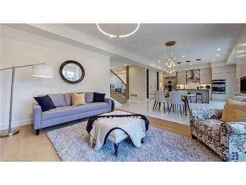 48 Miller Drive, Ancaster, ON - Indoor Photo Showing Living Room