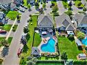 64 Sumner Crescent, Grimsby, ON  - Outdoor With In Ground Pool With View 