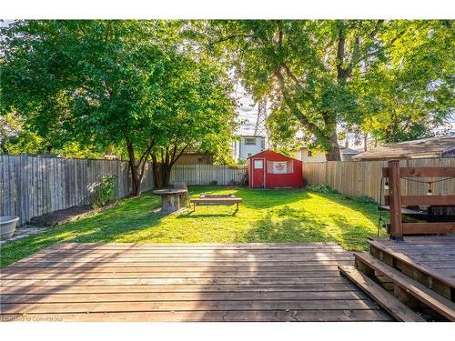 458 Paling Avenue, Hamilton, ON - Outdoor With Backyard