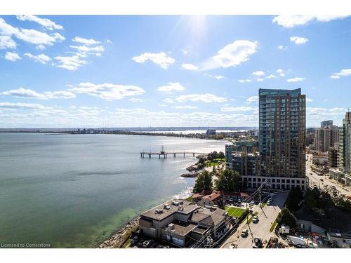 2106-370 Martha Street, Burlington, ON - Outdoor With Body Of Water With View