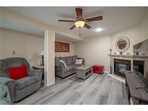 27 Warkdale Drive W, St. Catharines, ON - Indoor Photo Showing Living Room With Fireplace