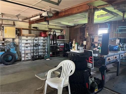 371 Brooklin Road, Haldimand, ON - Indoor Photo Showing Garage