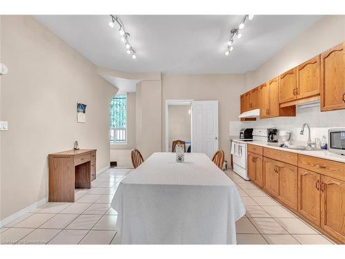 260 Bay Street N, Hamilton, ON - Indoor Photo Showing Kitchen With Double Sink