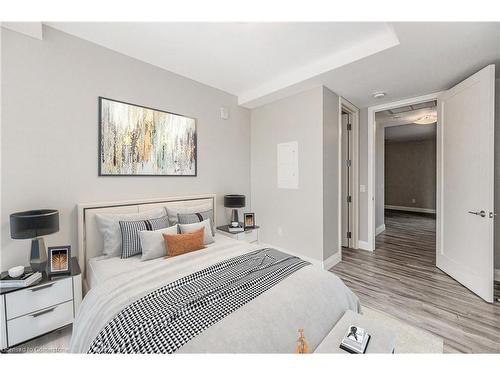 418-118 King Street E, Hamilton, ON - Indoor Photo Showing Bedroom