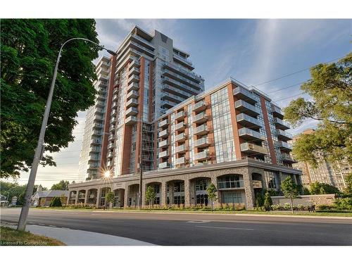 1604-551 Maple Avenue, Burlington, ON - Outdoor With Balcony With Facade