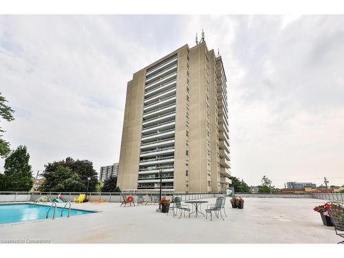 501-2263 Marine Drive, Oakville, ON - Outdoor With Balcony With Facade