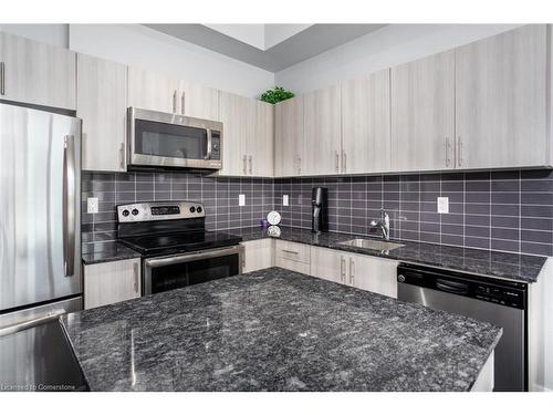 113-1284 Guelph Line, Burlington, ON - Indoor Photo Showing Kitchen With Upgraded Kitchen