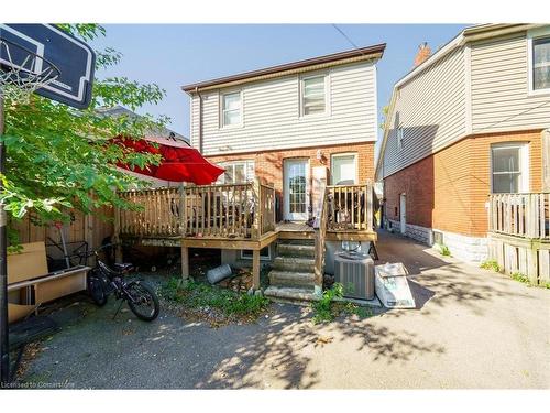 118 Barons Avenue N, Hamilton, ON - Outdoor With Deck Patio Veranda With Exterior