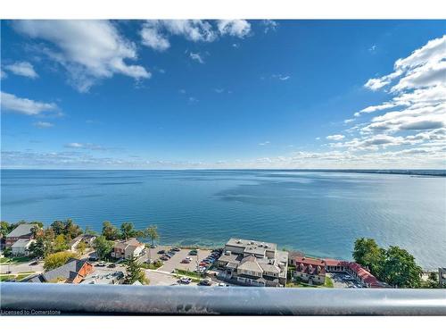 1707-370 Martha Street, Burlington, ON - Outdoor With Body Of Water With View